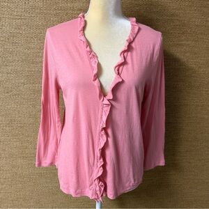 J.Crew Cardigan Top Women Medium Pink
